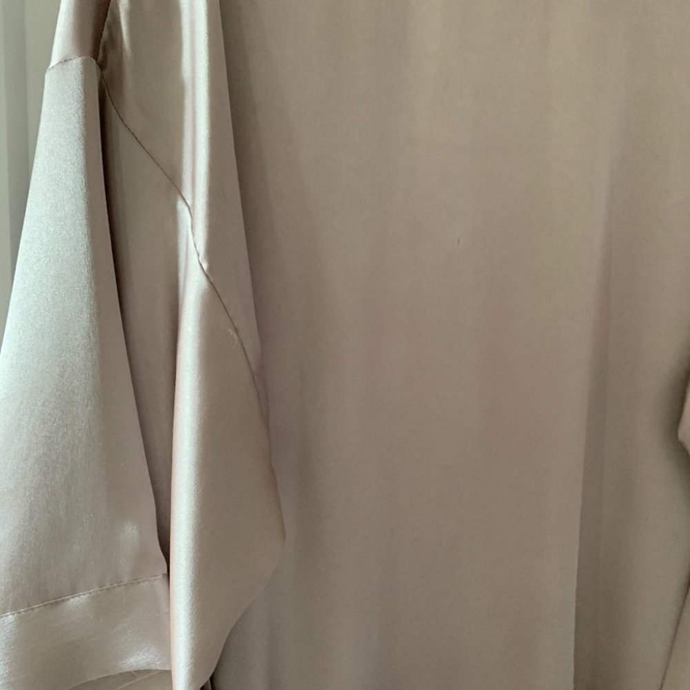 NEW VERY SEXY Silky Satin Robe Kimono S/M - Picture 7 of 8